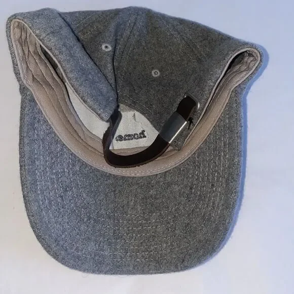 Illinois Home Baseball Grey Wool Adjustable Cap Hat - Picture 3 of 3